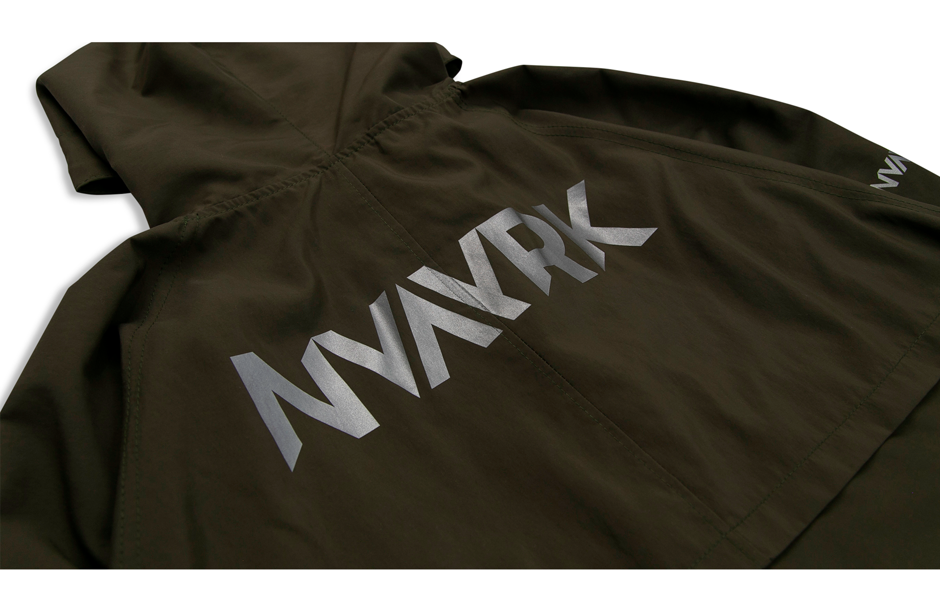 ANORAK WINDBREAKER JACKET OLIVE GREEN