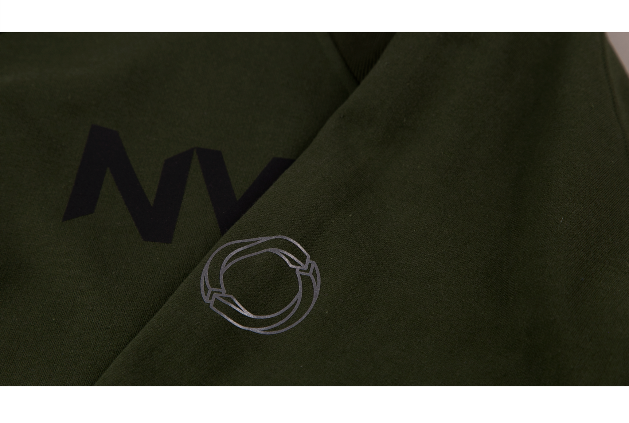 Cycling Sweatshirt (Reflective) - Olive Green