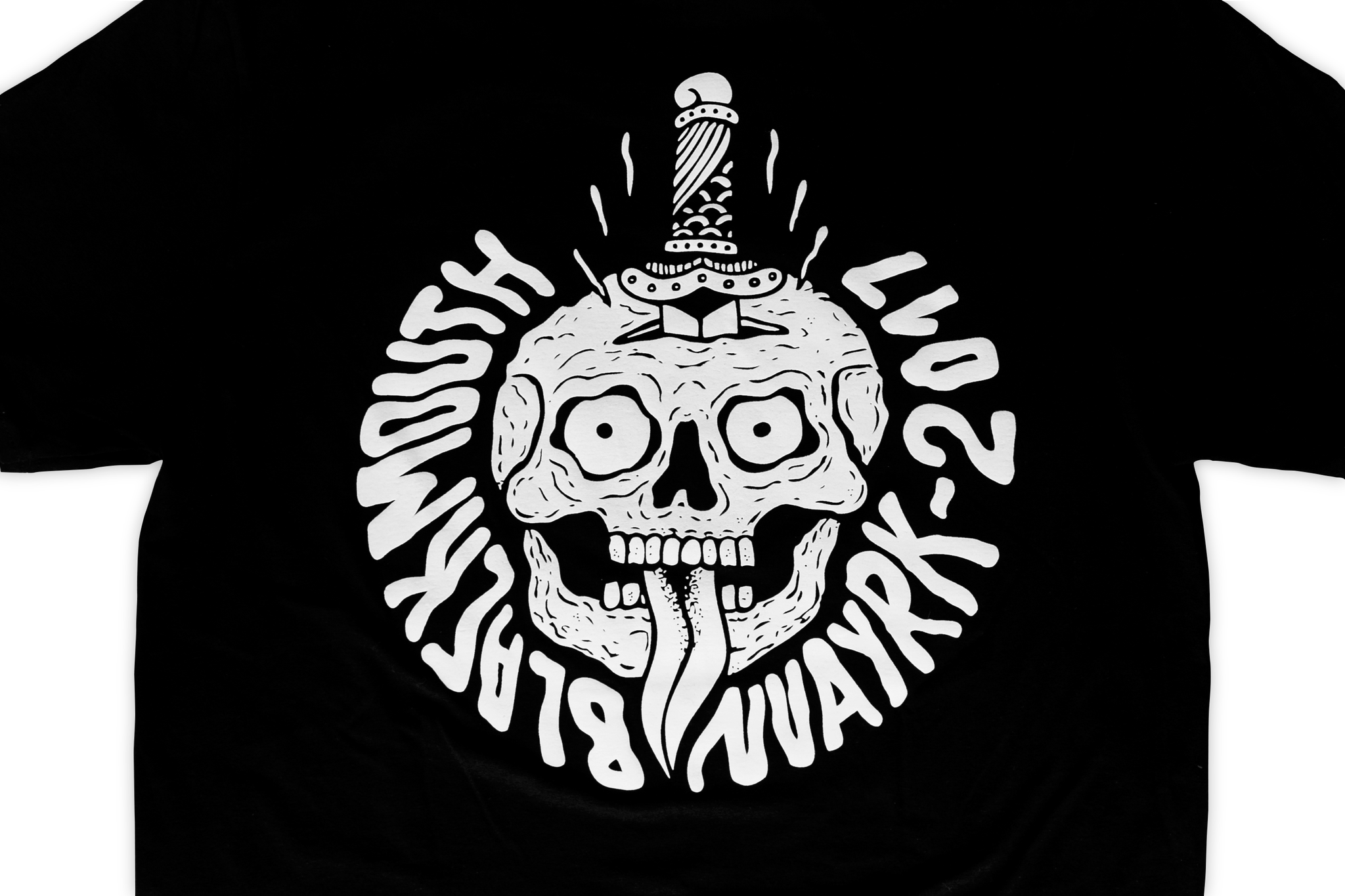 NVAYRK X BLACKMOUTH CO. Skull & Dagger T-Shirt
