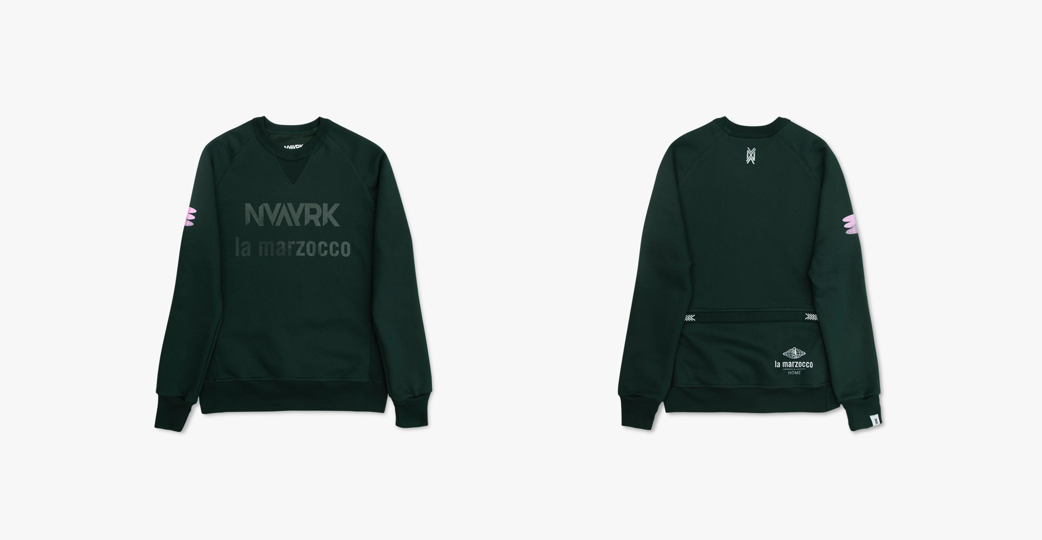 NVAYRK LA MARZOCCO Cycling Sweatshirt | DARK GREEN