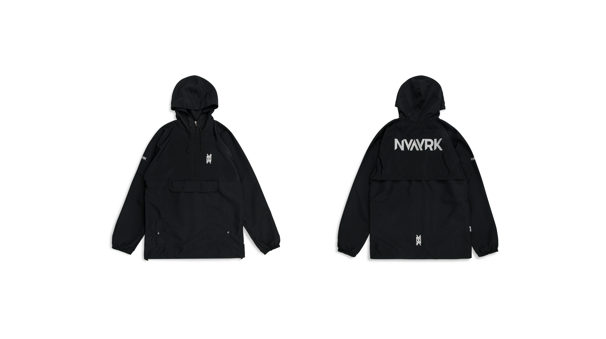 ANORAK WINDBREAKER JACKET BLACK