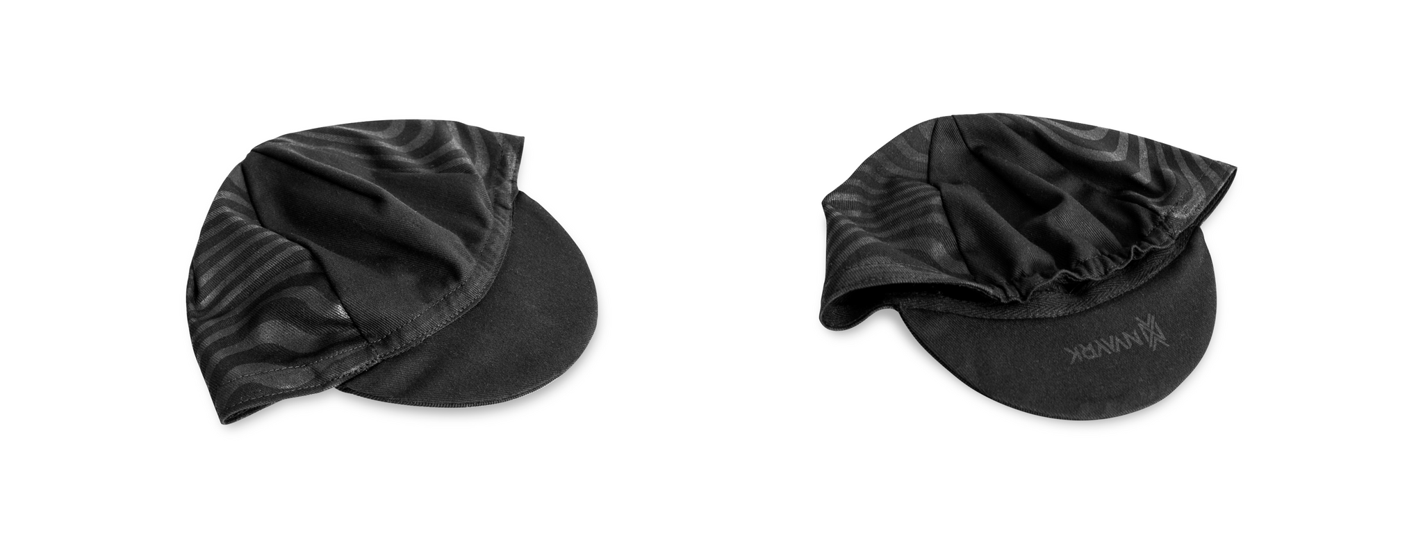 Essentials Waves Cycling Cap - Black On Black