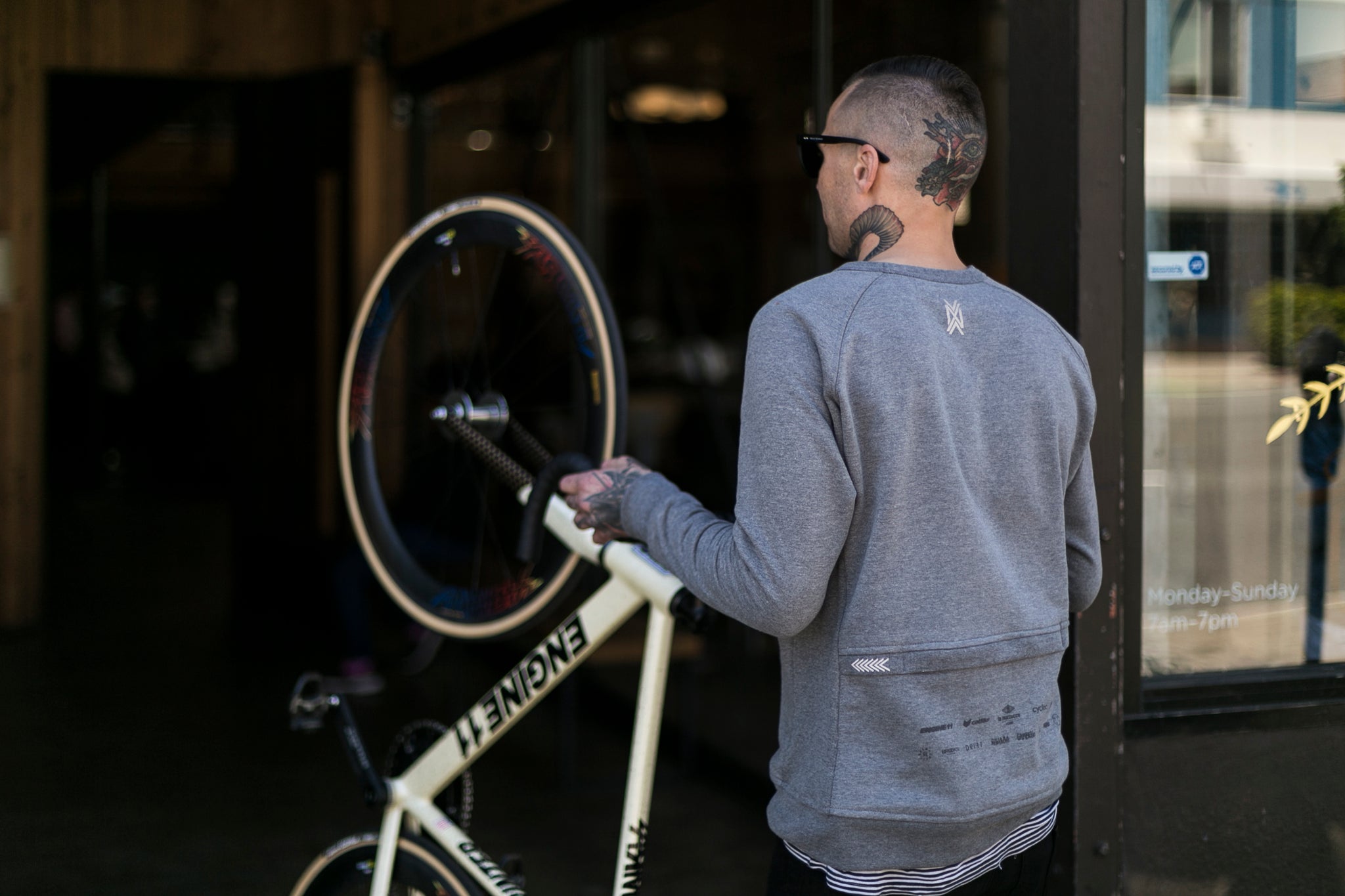 NVAYRK LA MARZOCCO Team Cycling Sweatshirt