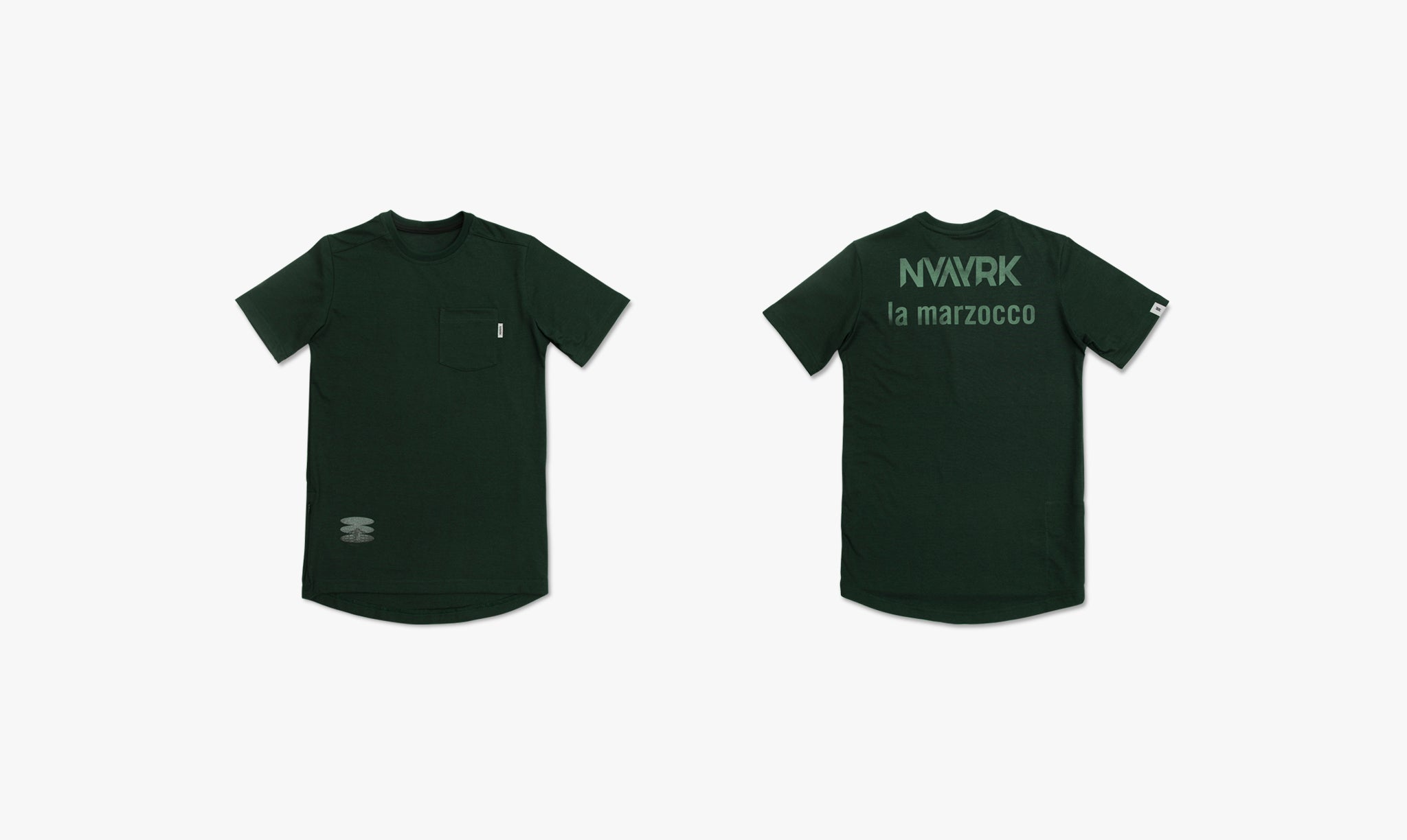 NVAYRK LA MARZOCCO Cycling T-shirt | DARK GREEN