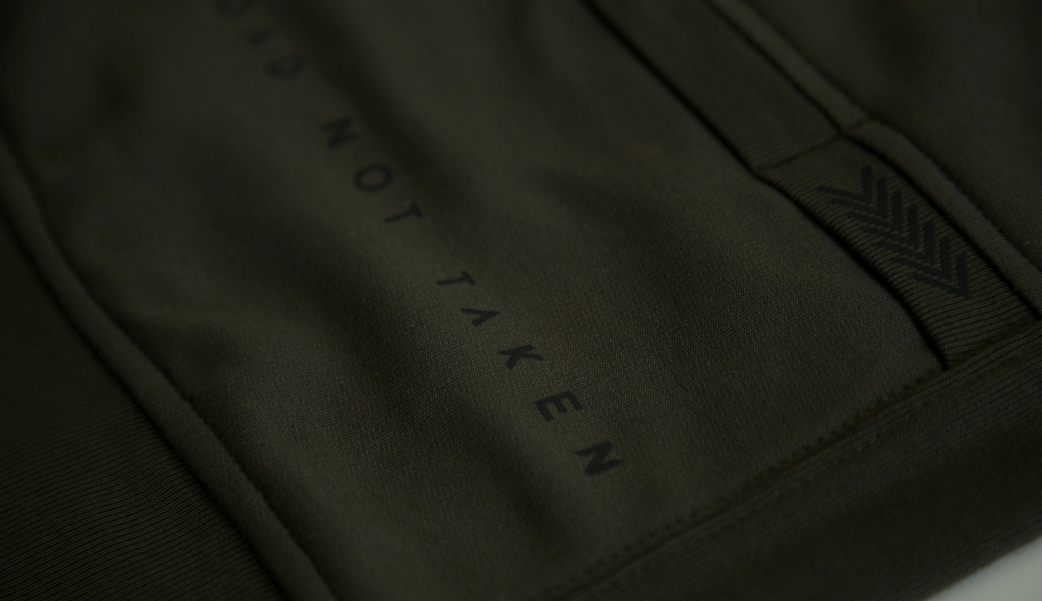 Cycling Sweatshirt (Reflective screen printing) - Military Green